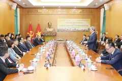 Quang cảnh buổi Lễ Ký kết. (Ảnh: Phương Hoa/TTXVN)