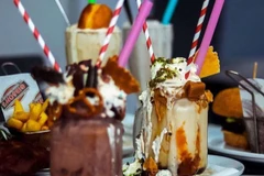 Nhà hàng Gibson's Gourmet Burgers and Ribs có tổng cộng 207 loại đồ uống Milkshake. (Nguồn: thesouthafrican.com)