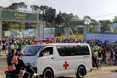 Tìm thấy thi thể nam vận động viên dự giải marathon quốc tế bị lũ cuốn