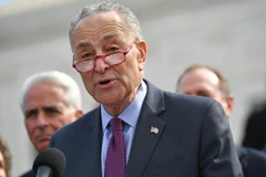 Lãnh đạo đảng Dân chủ tại Thượng viện Mỹ Charles Schumer. (Ảnh: AFP/TTXVN)