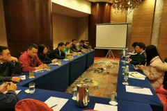 Lưu học sinh Việt Nam tại Vũ Hán vẫn sinh hoạt bình thường. (Ảnh: Tiến Trung/Vietnam+)