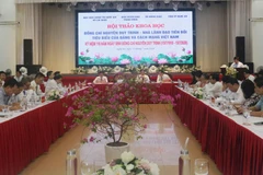 Quang cảnh hội thảo. (Ảnh: Nguyễn Oanh/TTXVN)