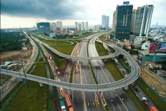 Khu vực Cát Lái – Xa lộ Hà Nội, góp phần phát triển khu đô thị mới tại Quận 2, TP Hồ Chí Minh. (Ảnh: Tư liệu/TTXVN phát)