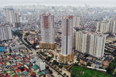 Một góc thành phố Hà Nội. (Ảnh: Danh Lam/TTXVN)