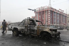 Hiện trường vụ đánh bom ở Kabul, Afghanistan ngày 20/12/2020. (Ảnh: THX/TTXVN)