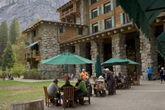 Khách sạn Ahwahnee ở Yosemite. (Nguồn: AP)