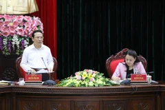 Ông Nguyễn Hồng Sơn, Phó Trưởng Ban Kinh tế Trung ương phát biểu tại hội nghị. (Ảnh: Đức Phương/TTXVN)