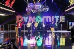 Các thành viên nhóm nhạc BTS. (Ảnh: Yonhap/ TTXVN)