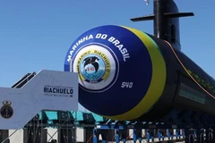 Brazil ra mắt tàu ngầm lớp Scorpène đầu tiên mang tên Riachuelo vào năm 2018. (Nguồn: safran-electronics-defense.com)
