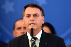 Tổng thống Brazil Jair Bolsonaro. (Ảnh: AFP/TTXVN)
