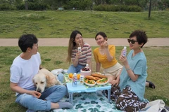 Nhiều người tiêu dùng Hàn Quốc rất yêu thích hương vị sữa hạt của Vinamilk