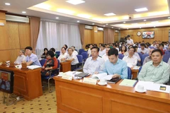Đại biểu dự hội nghị. (Ảnh: Doãn Tấn/TTXVN)