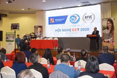 Quang cảnh buổi hội thảo. (Ảnh: Hồng Kỳ/Vietnam+)