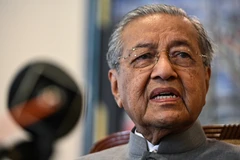 Thủ tướng Malaysia Mahathir Mohamad trong cuộc họp báo tại Putrajaya ngày 9/5/2019. (Ảnh: AFP/TTXVN)