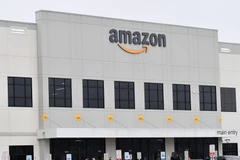 Một chi nhánh của Amazon tại New York, Mỹ ngày 30/3/2020. (Ảnh: AFP/TTXVN)