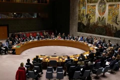 Một phiên họp của Hội đồng Bảo an Liên hợp quốc. (Nguồn: Reuters)