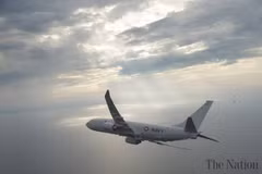 Máy bay tuần tra chống ngầm P-8A Poseidon của Mỹ. (Nguồn: Sputnik)