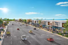 Shophouse dọc trục đường ven biển phân kỳ The Tropicana – NovaWorld Ho Tram.