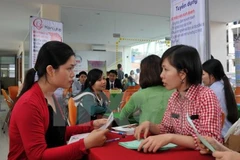 Phỏng vấn tuyển dụng lao động. (Ảnh minh họa: Vietnam+)