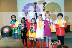 Nguyễn Lê Cẩm Hiền đoạt chức vô địch Giải cờ vua trẻ Thế giới 