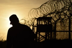 Binh sỹ Mỹ tại căn cứ hải quân Mỹ trên vịnh Guantanamo. (Nguồn: AFP/TTXVN)