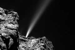 Một mảnh vỡ của sao Chổi mang ký hiệu 67P. (Nguồn: ESA)