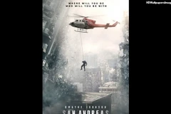 'San Andreas' sẽ trở thành quán quân phòng vé Bắc Mỹ dịp cuối tuần. (Nguồn: lntsf.com)