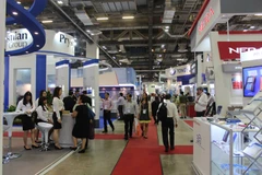 Triển lãm CommunicAsia2015, EnterpriseIT20215, BroadcastAsia 2015. (Ảnh: Lê Hải/Vietnam+)