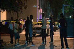 Con đường nơi xảy ra vụ xả súng đẫm máu. (Nguồn: NBCnews)