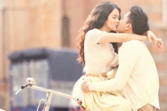 Tú Vi và Văn Anh là một trong những cặp đôi đẹp của showbiz Việt.