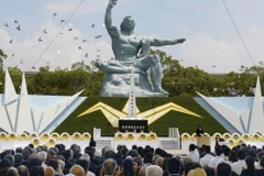 Toàn cảnh buổi lễ tưởng niệm. (Nguồn: bbc.com)