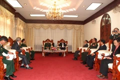 Đoàn cựu chuyên gia và quân tình nguyện Việt Nam thăm Lào