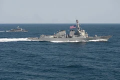 Tàu khu trục USS Lassen. (Nguồn: Reuters)