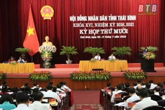 Toàn cảnh phiên họp. (Nguồn: thaibinh.gov.vn)
