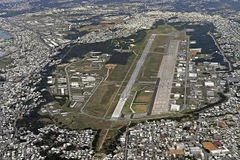 Căn cứ quân sự của Mỹ ở tỉnh Okinawa. (Nguồn: AP)