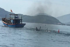 Va chạm giữa tàu cá và ghe câu mực trong đêm làm một người tử vong 