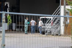 Trang trại bị phong tỏa. (Nguồn: DPA)