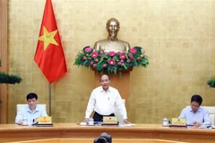 Thủ tướng Nguyễn Xuân Phúc phát biểu. (Ảnh: Thống Nhất/TTXVN)