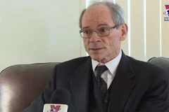 Ông Michael Miclausis, Giám đốc Nghiên cứu-Thông tin-Ấn phẩm của Đại học Quốc phòng Quốc gia, thành viên cấp cao Viện Nghiên cứu Chiến lược quốc gia. (Ảnh: Đặng Huyền/TTXVN)