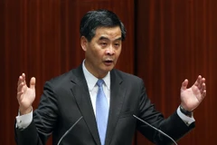 Trưởng Đặc khu Hong Kong Lương Chấn Anh. (Nguồn: Reuters)