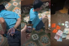 Ông Trần Quốc Duy bị bắt quả tang tại nhà của em K.