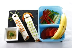 Chắc chắn các bé sẽ rất thích thú trước một món ăn được trình bày bắt mắt như thế này. (Ảnh: Mövenpick Hà Nội)