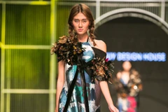 Một thiết kế mang hơi thở "Gió mùa về" của Thủy Nguyễn. (Ảnh: BTC)