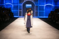 Mẫu nhí trên sàn diễn thời trang bộ sưu tập của Canifa by Lê Hà. (Ảnh: BTC)