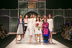  “Under the moonlight” của nhà thiết kế trẻ Giao Linh. (Ảnh: BTC)