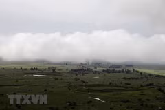 Khu vực Cao nguyên Golan do Israel chiếm đóng, ngày 25/3/2019. (Ảnh: AFP/TTXVN)