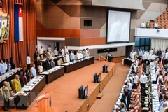 Toàn cảnh một phiên họp Quốc hội Cuba tại La Habana. (Nguồn: AFP/TTXVN)