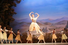 Giselle là vở vũ kịch điển hình của thể loại ballet lãng mạn. (Ảnh: Thành Đạt/TTXVN)
