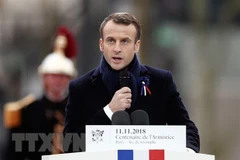 Tổng thống Pháp Emmanuel Macron. (Nguồn: AFP/TTXVN)