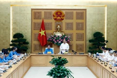 Thủ tướng Nguyễn Xuân Phúc phát biểu. (Ảnh: Thống Nhất/TTXVN)